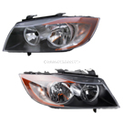 2007 Bmw 335xi Headlight Assembly Pair 1