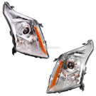 2012 Cadillac SRX Headlight Assembly Pair 1