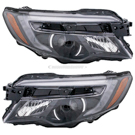 2017 Honda Ridgeline Headlight Assembly Pair 1