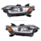 2016 Mitsubishi Outlander Headlight Assembly Pair 1