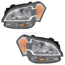 BuyAutoParts Kia Headlight Assembly - Pair 16-84896A9