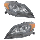 2014 Honda Civic Headlight Assembly Pair 1