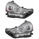 2017 Toyota Prius V Headlight Assembly Pair 1
