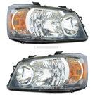 2004 Toyota Highlander Headlight Assembly Pair 1