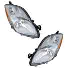 2011 Toyota Yaris Headlight Assembly Pair 1