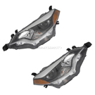 BuyAutoParts Toyota Headlight Assembly - Pair 16-84970A9