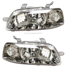 2007 Chevrolet Aveo Headlight Assembly Pair 1