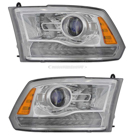 2015 Dodge Ram Trucks Headlight Assembly Pair 1