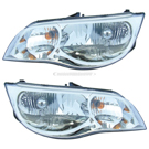 BuyAutoParts 16-85000A9 Headlight Assembly Pair 1