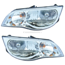 2003 Saturn Ion Headlight Assembly Pair 1