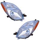 BuyAutoParts Toyota Headlight Assembly - Pair 16-85004A9