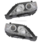 2014 Lexus ES350 Headlight Assembly Pair 1
