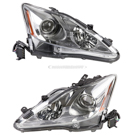 2007 Lexus IS350 Headlight Assembly Pair 1
