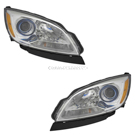 2014 Buick Verano Headlight Assembly Pair 1