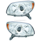 BuyAutoParts 16-85034A9 Headlight Assembly Pair 1