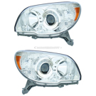 BuyAutoParts Toyota Headlight Assembly - Pair 16-85034A9