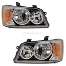 2003 Toyota Highlander Headlight Assembly Pair 1