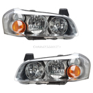 2002 Nissan Maxima Headlight Assembly Pair 1