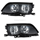 2002 Bmw 330i Headlight Assembly Pair 1