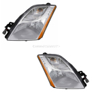2012 Nissan Sentra Headlight Assembly Pair 1