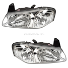 2000 Nissan Maxima Headlight Assembly Pair 1