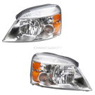 2007 Mercury Monterey Headlight Assembly Pair 1