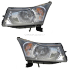 2012 Chevrolet Cruze Headlight Assembly Pair 1