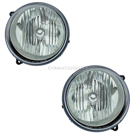 2007 Jeep Liberty Headlight Assembly Pair 1