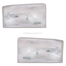 2000 Ford F-450 Super Duty Headlight Assembly Pair 1