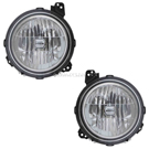 2020 Jeep Gladiator Headlight Assembly Pair 1