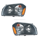 BuyAutoParts Dodge Headlight Assembly - Pair 16-85149A9