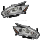 2016 Nissan Murano Headlight Assembly Pair 1