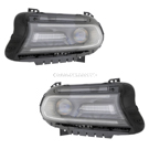 2015 Dodge Charger Headlight Assembly Pair 1