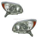 BuyAutoParts Toyota Headlight Assembly - Pair 16-85153A9