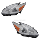 2012 Toyota Prius Headlight Assembly Pair 1
