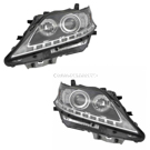 2013 Lexus RX350 Headlight Assembly Pair 1