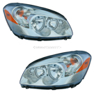 2007 Buick Lucerne Headlight Assembly Pair 1
