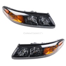 2000 Pontiac Bonneville Headlight Assembly Pair 1