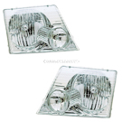 2004 Ford Explorer Headlight Assembly Pair 1