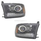 2015 Dodge Ram Trucks Headlight Assembly Pair 1