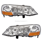 2002 Acura TL Headlight Assembly Pair 1