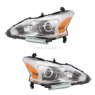 2014 Nissan Altima Headlight Assembly Pair 1
