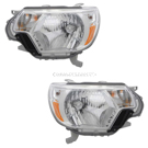 2014 Toyota Tacoma Headlight Assembly Pair 1