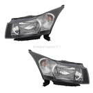 2012 Chevrolet Cruze Headlight Assembly Pair 1