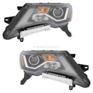 2017 Nissan Pathfinder Headlight Assembly Pair 1