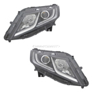 2018 Honda Odyssey Headlight Assembly Pair 1