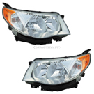 2013 Subaru Forester Headlight Assembly Pair 1