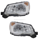 2016 Subaru Forester Headlight Assembly Pair 1