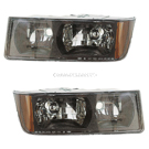 2004 Chevrolet Avalanche 2500 Headlight Assembly Pair 1