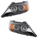 2012 Kia Sorento Headlight Assembly Pair 1